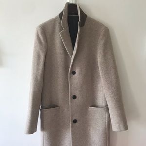 Theory menswear wool/cashmere winter coat